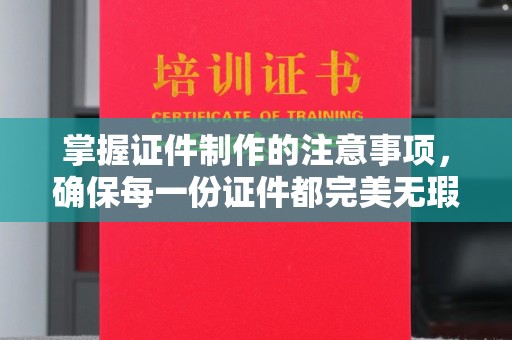南郑掌握证件制作的注意事项，确保每一份证件都完美无瑕